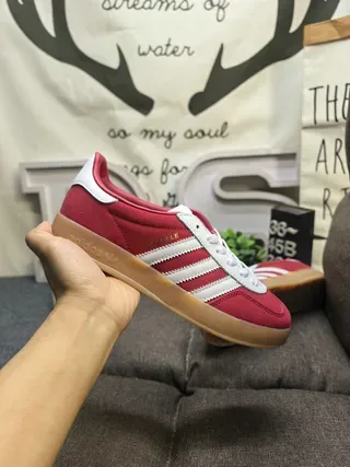 Adidas Samba OG Red and White Lifestyle Sneakers 5