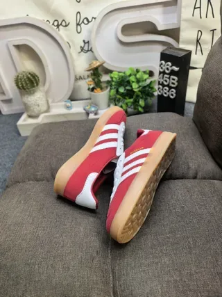 Adidas Samba OG Red and White Lifestyle Sneakers 6