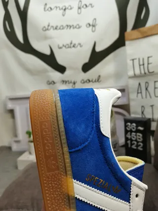 Adidas Samba OG Royal Blue Suede Lifestyle Sneakers 3
