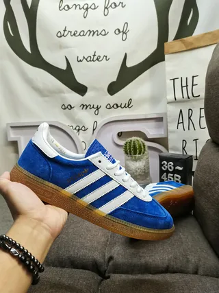Adidas Samba OG Royal Blue Suede Lifestyle Sneakers 5