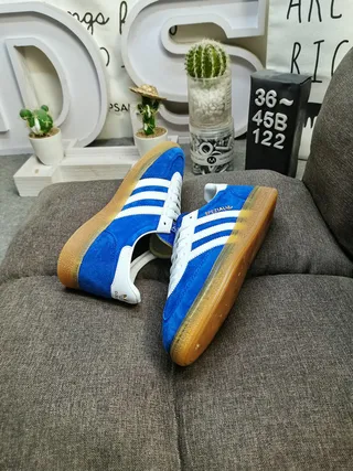 Adidas Samba OG Royal Blue Suede Lifestyle Sneakers 6