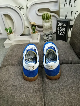 Adidas Samba OG Royal Blue Suede Lifestyle Sneakers 8