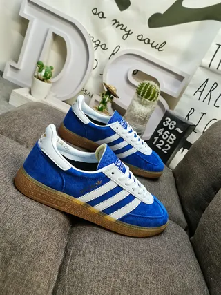 Adidas Samba OG Royal Blue Suede Lifestyle Sneakers 9