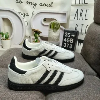 Adidas Samba OG White and Black Lifestyle Sneakers