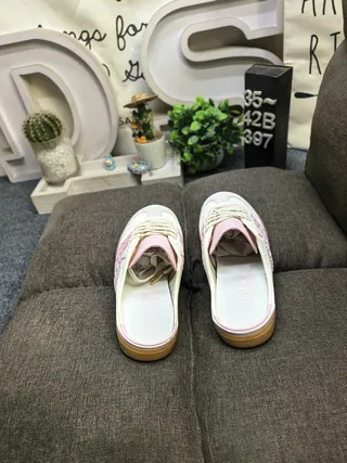 Adidas Samba Tênis Lifestyle Rosa com Listra Texturizada Slip-On 8