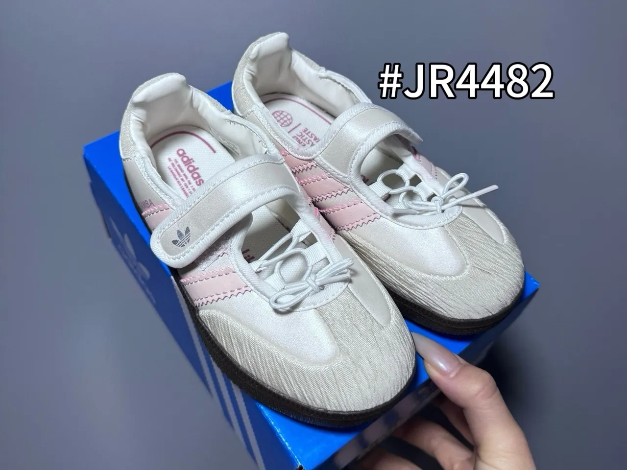 Adidas Samba Rouge Blanc Bride Fixée Semelle Gomme Chaussures Mary Jane 16