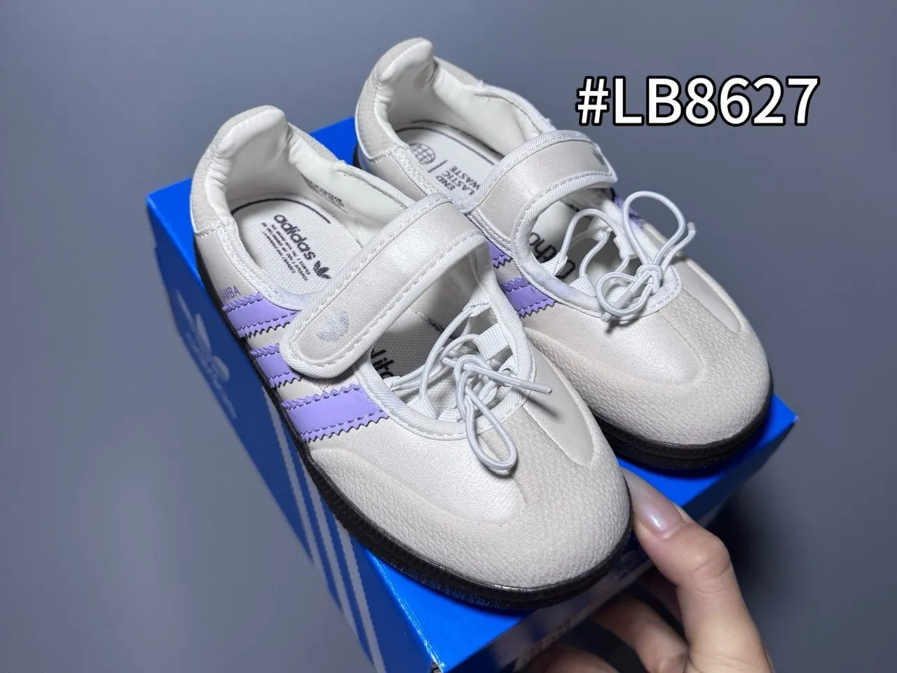 Adidas Samba Rouge Blanc Bride Fixée Semelle Gomme Chaussures Mary Jane 18