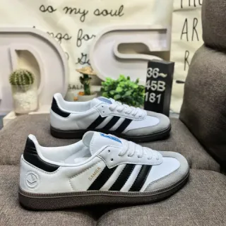 Adidas Samba White and Black Lifestyle Sneakers