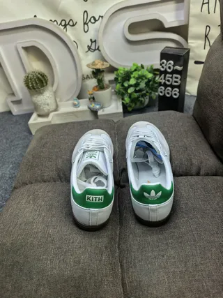 Adidas Samba White Black Gray Lifestyle Sneakers 18