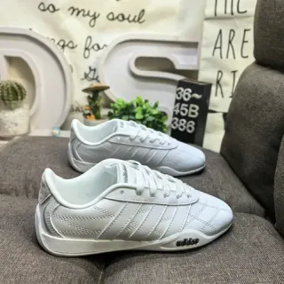 Adidas Samba White Black Quilted Upper Three-Stripe Side Paneling Lifestyle Sneakers