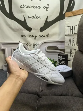 Adidas Samba White Black Quilted Upper Three-Stripe Side Paneling Lifestyle Sneakers 5