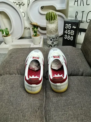 Adidas Samba White Black Red Gum Lifestyle Sneakers 8