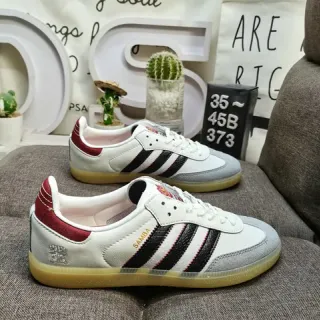 Adidas Samba White Black Red Gum Lifestyle Sneakers