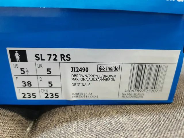 Adidas SL '72 Brown and Mustard Yellow Lifestyle Sneakers 2
