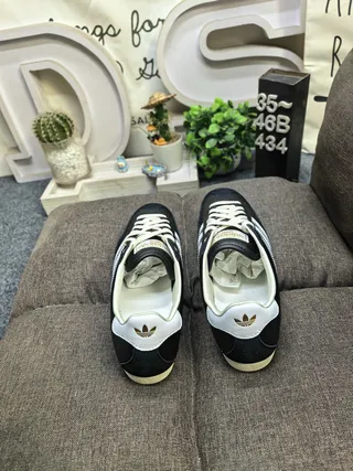 Adidas Spezial Black White Gum Lifestyle Sneakers 8