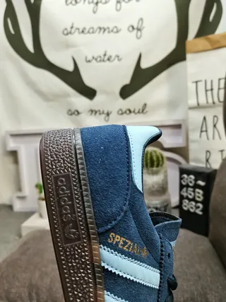 Adidas Spezial Blue Suede Lifestyle Sneakers 3