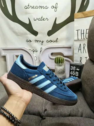 Adidas Spezial Blue Suede Lifestyle Sneakers 5
