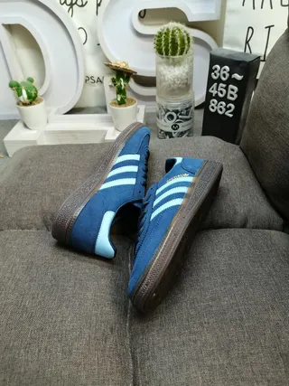 Adidas Spezial Blue Suede Lifestyle Sneakers 6