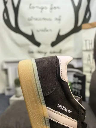 Adidas Spezial Dark Brown Suede Lifestyle Sneakers 3
