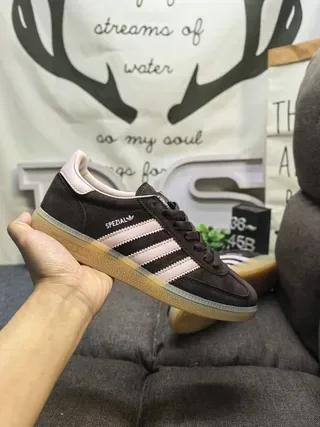 Adidas Spezial Dark Brown Suede Lifestyle Sneakers 5