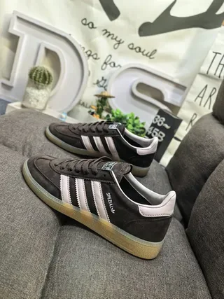 Adidas Spezial Dark Brown Suede Lifestyle Sneakers 7