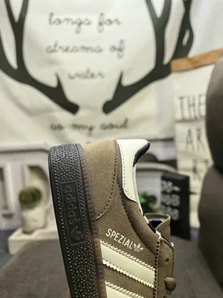 Adidas Spezial Olive Suede Lifestyle Sneakers 3