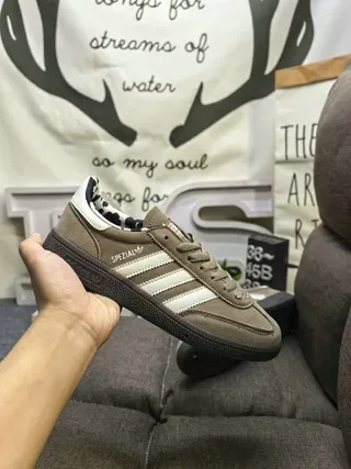 Adidas Spezial Olive Suede Lifestyle Sneakers 5