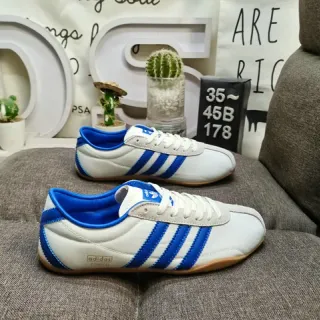 Adidas Spezial White and Blue Lifestyle Sneakers