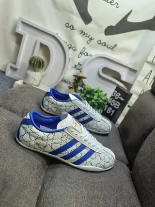Adidas Spezial सफेद और नीला Star-Line लाइफस्टाइल स्नीकर्स 9