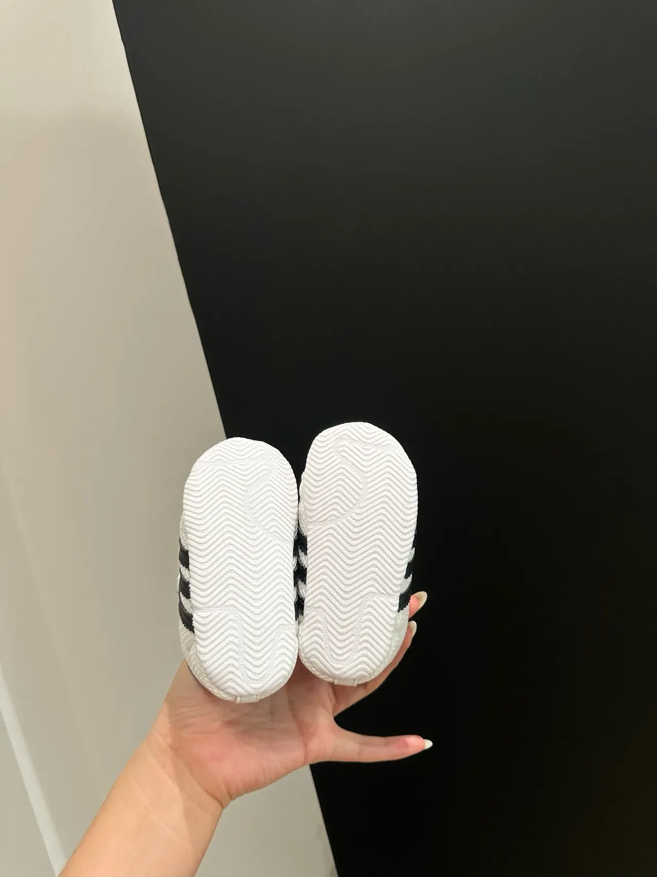 Adidas Superstar Crib Black Stripe Lifestyle Sneakers 12