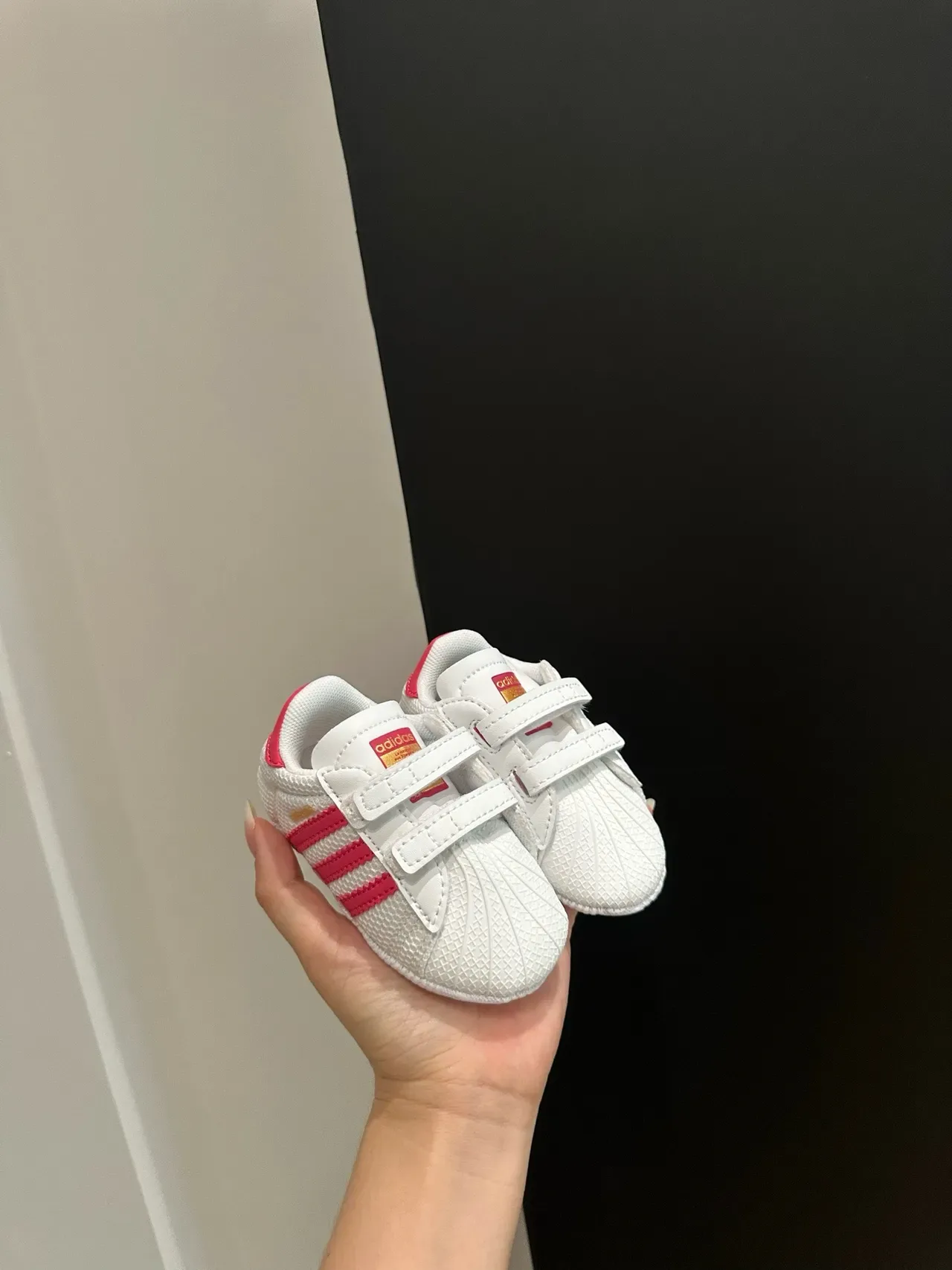 Adidas Superstar Crib Black Stripe Lifestyle Sneakers 18