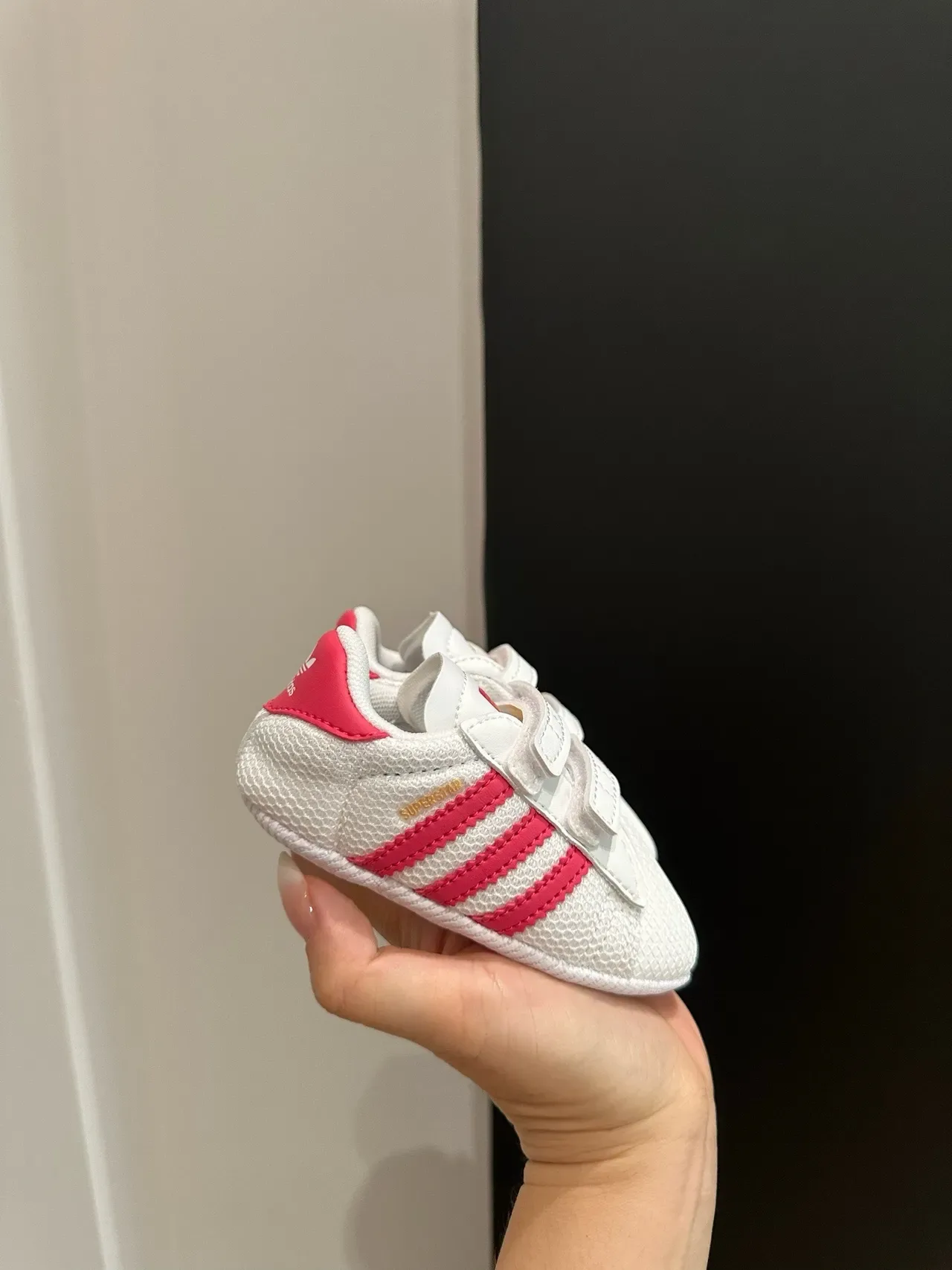 Adidas Superstar Crib Black Stripe Lifestyle Sneakers 19