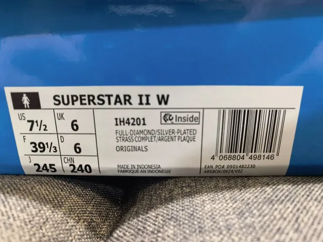 Adidas Superstar Crystal-Embellished White Lifestyle Sneakers 2