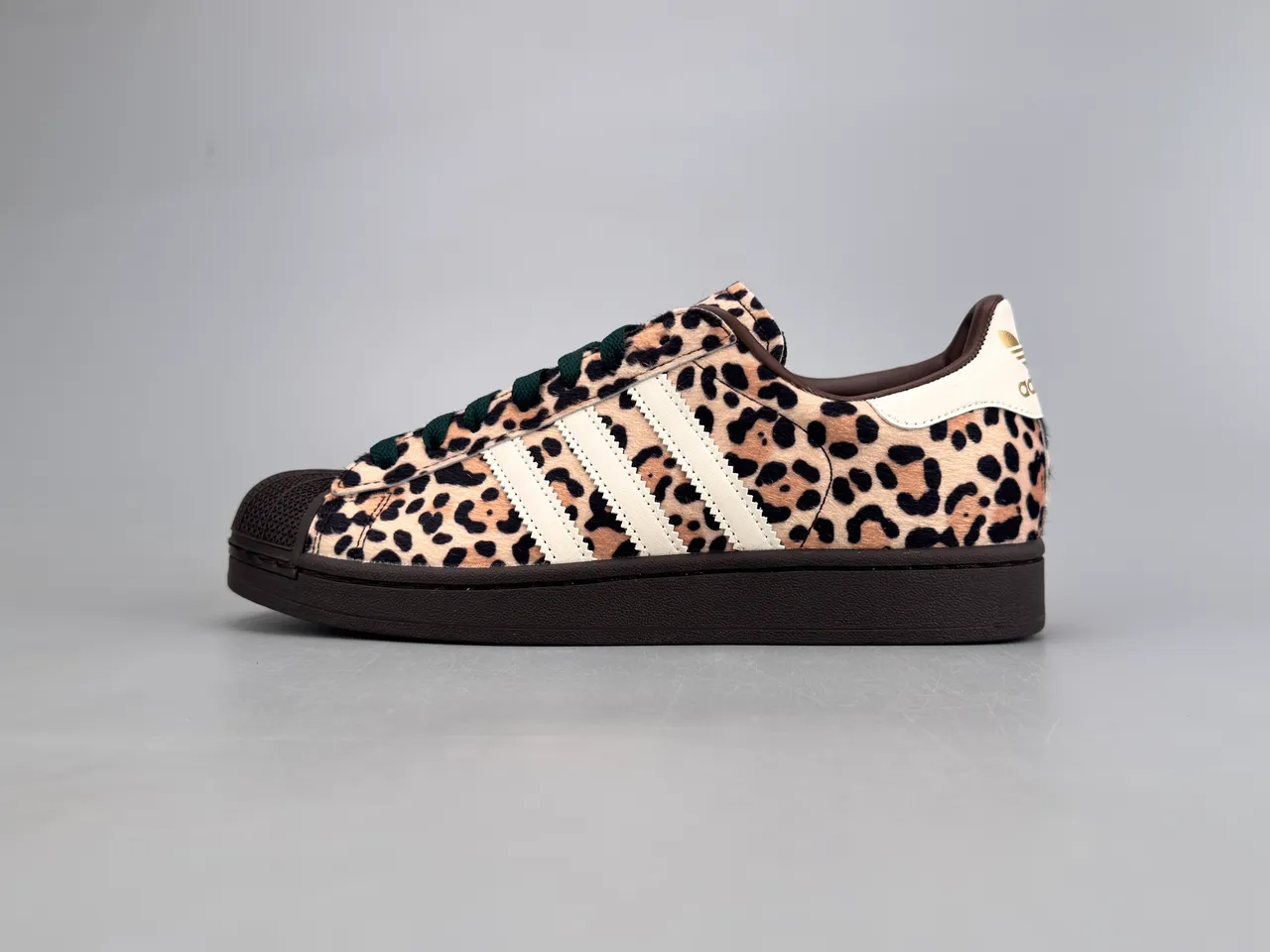 Adidas Superstar Leopard-Print Lifestyle Sneakers 1