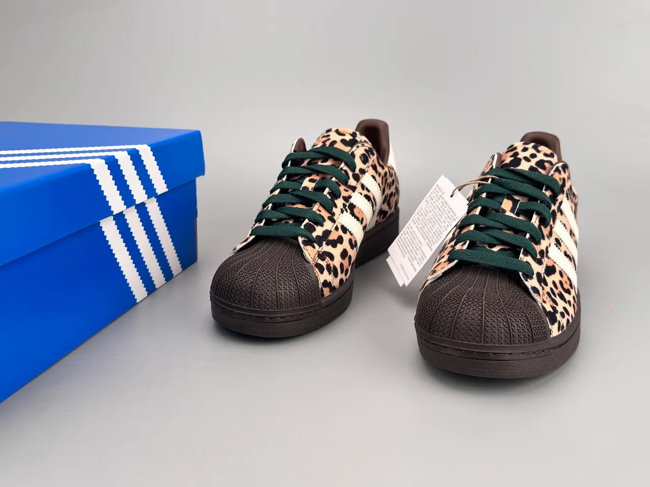 Adidas Superstar Leopard-Print Lifestyle Sneakers 3