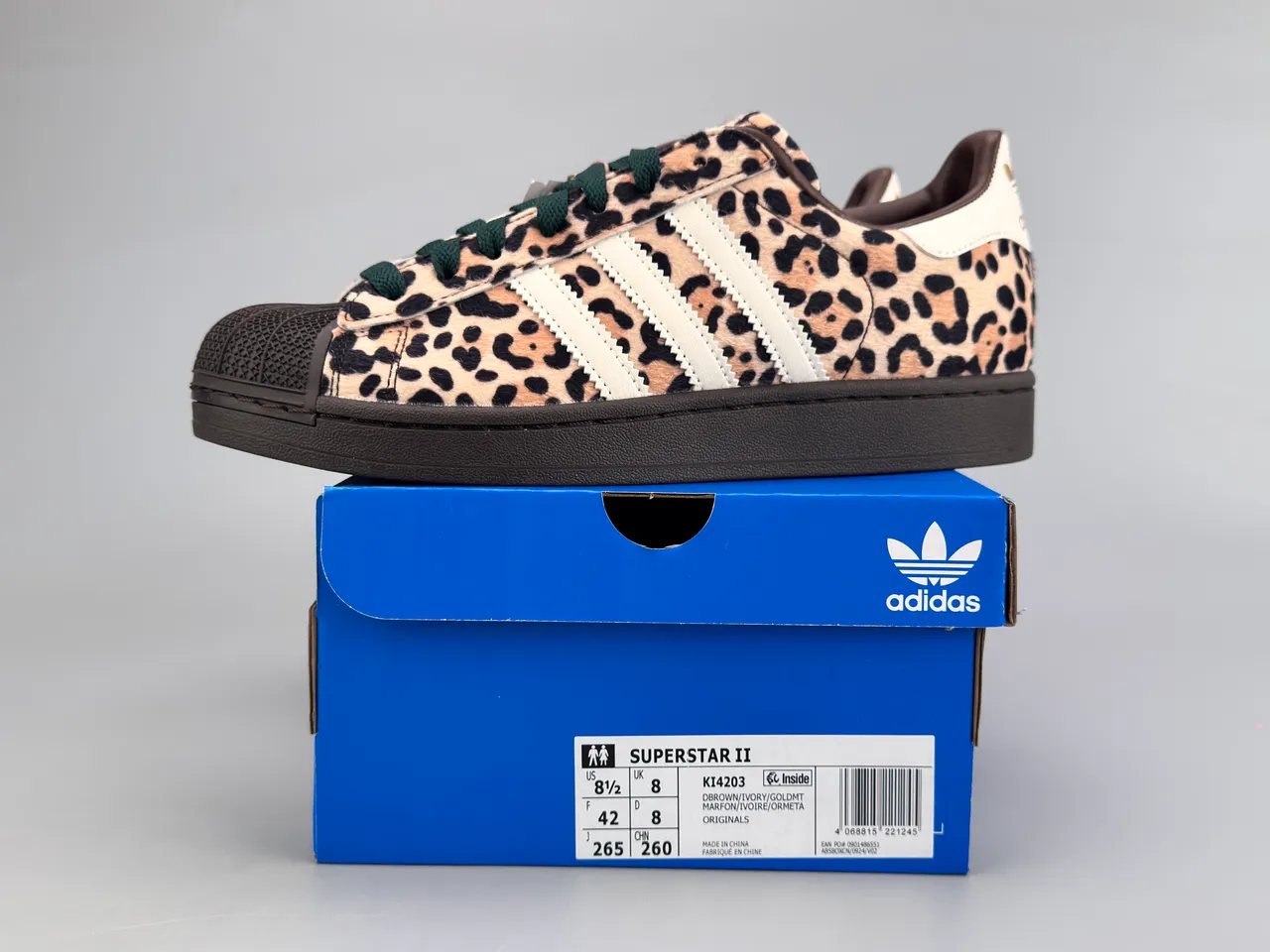 Adidas Superstar Leopard-Print Lifestyle Sneakers 4