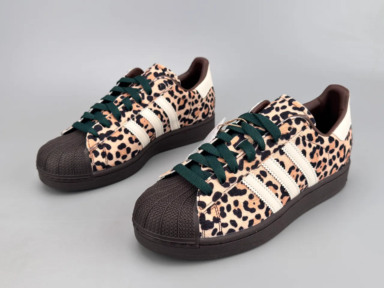 Adidas Superstar Leopard-Print Lifestyle Sneakers 5