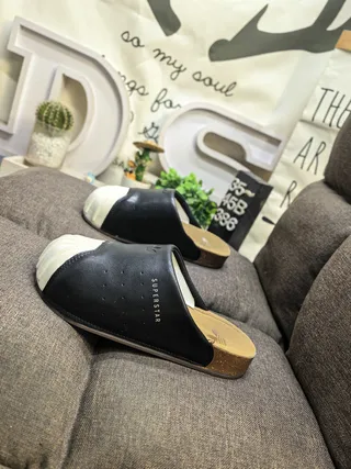 Adidas Superstar Slide Black and White Slip-On Slippers 7