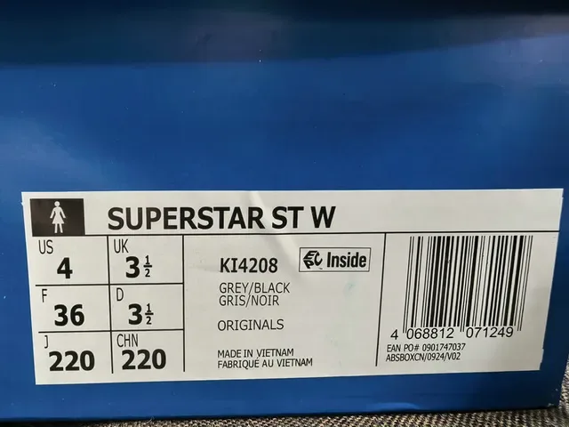 Adidas Superstar Tan and Black Lifestyle Sneakers 2