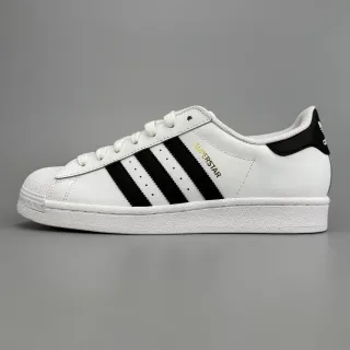 Adidas Superstar White Black Gold Lifestyle Sneakers