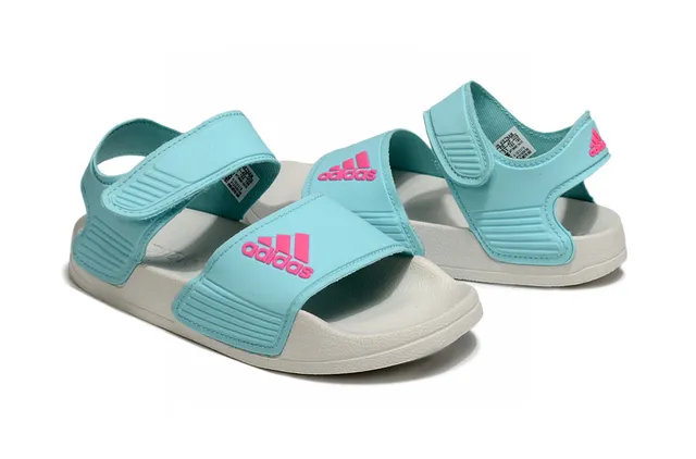 Adidas à deux sangles Velcro Sandales casual pour enfants 13