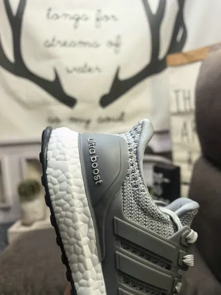 Adidas Ultraboost Black Knit Running Shoes 3