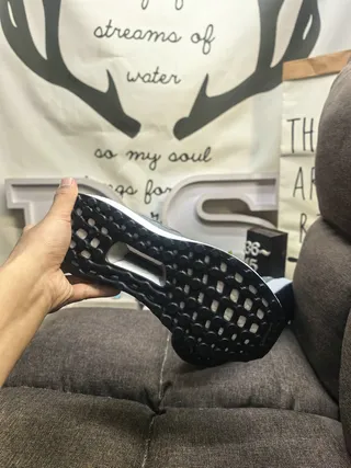 Adidas Ultraboost Black Knit Running Shoes 4