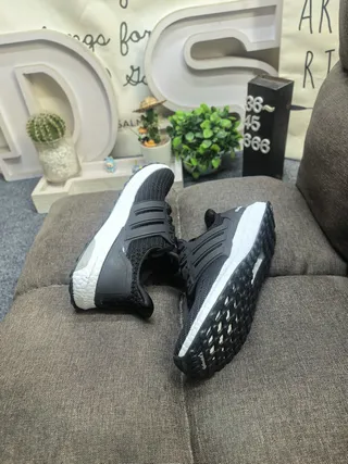 Adidas Ultraboost Black Knit Running Shoes 16