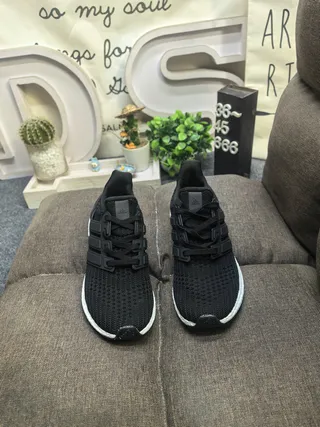 Adidas Ultraboost Black Knit Running Shoes 20