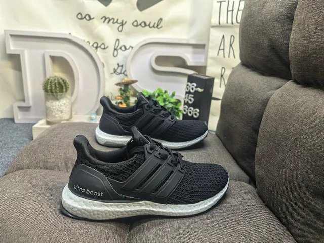 Adidas Ultraboost Black Knit Running Shoes 21