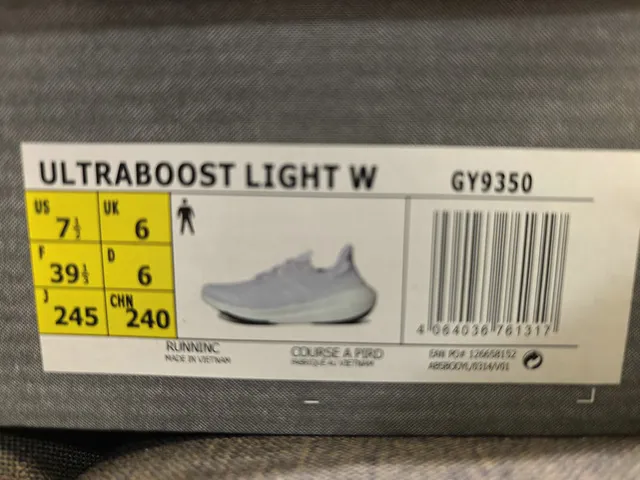 Adidas Ultraboost White Orange Black Running Shoes 2