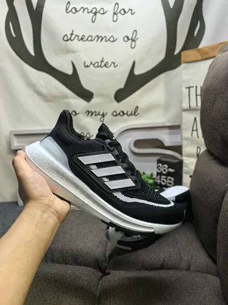 Adidas Ultraboost White Orange Black Running Shoes 15