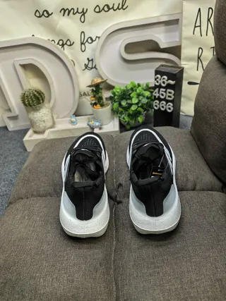 Adidas Ultraboost White Orange Black Running Shoes 18