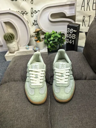 Adidas White Brown Cow-Print Upper Three-Stripe Side Panel Lifestyle Sneakers 20